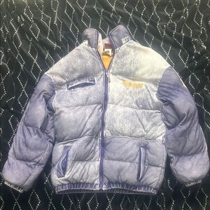 NFL Purple and White Puffer Jacket for Kids